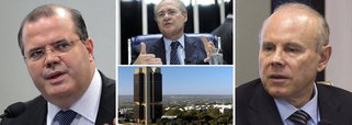 Projeto que concede mandatos de seis anos para presidente e diretores do Banco Central deve ser votado pelo Senado no último mês do ano; cálculo é do presidente da casa, Renan Calheiros; simples debate sobre assunto mexe com nervos na economia; titular Alexandre Tombini ainda não se pronunciou sobre possibilidade, mas ministro da Fazenda, Guido Mantega, é contra; com iniciativa, Renan garante espaço para pauta que independe da vontade do governo; país nunca teve BC descolado da estrutura montada a partir de eleições gerais; ideia vai emplacar?
