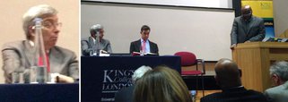Em discurso de duas horas do presidente do Supremo Tribunal Federal, no King’s College, reitor da Universidade de Londres, Rick Trainor, caiu no cochilo; a passagem de Barbosa pelo evento foi financiada pelo STF; ele recebeu R$ 14 mil em diárias para 10 dias de passeio pela Europa, nos quais teve apenas dois compromissos oficiais, em Paris e Londres 