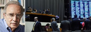 Jornalista Jânio de Freitas sugere reação do governo à ameaça do grupo dos insatisfeitos: “A presidente comunica que irá à TV todos os dias, em aparição oficial, para informar ao país --aos eleitores-- os nomes dos deputados que exigem vantagens descabidas para votar iniciativas e soluções esperadas pela população”
