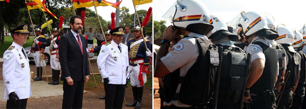 Em decreto assinado pelo governador Agnelo Queiroz, o auxílio-alimentação dos militares do DF, a partir de 1º de maio, será R$850 e o axílio-moradia terá um pagamento feito em três etapas, sempre no mês de setembro a partir deste ano; com os reajustes, um soldado terá remuneração total de R$7.190,98 (aumento de 21,66%), um subtenente, R$12.104,90 (20,48%) e um coronel de R$21.721,13 (20,24%)