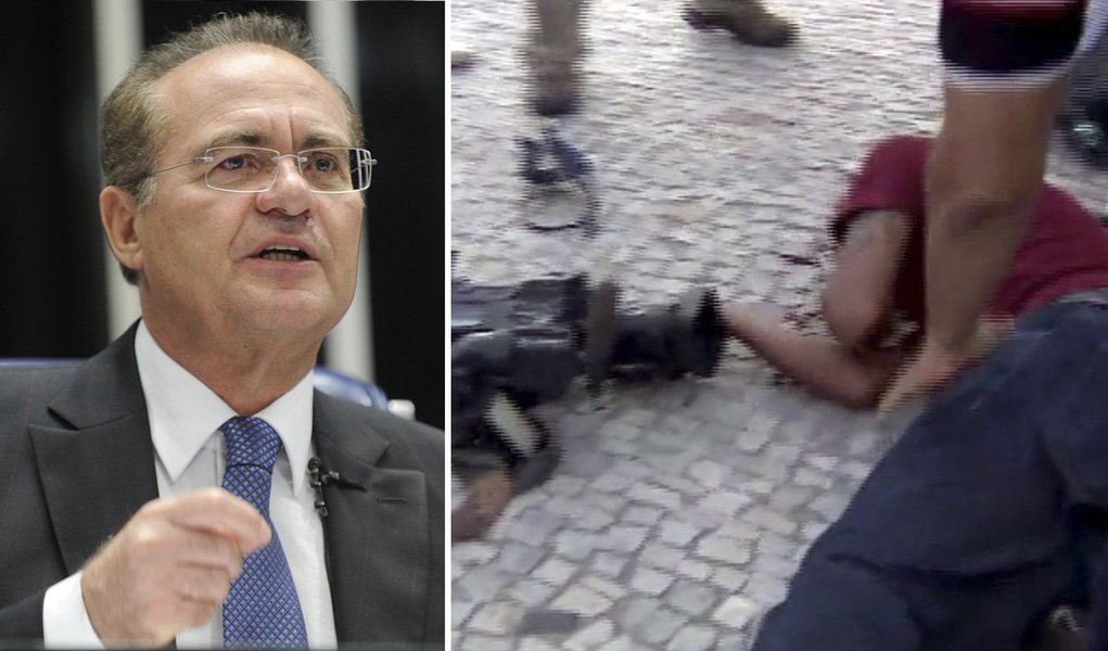 Presidente do Senado, Renan Calheiros (PMDB) disse que o Congresso vai fazer a sua parte no sentido de agravar qualquer punição que possa ser aplicada aos responsáveis pela morte do repórter cinematográfico Santiago Andrade; para o presidente, é preciso esclarecer o ocorrido e "punir exemplarmente, para que essas coisas não voltem a acontecer"; "Quando se pune levemente, passa-se a ideia para a sociedade de que o crime compensa e o crime não pode jamais compensar", disse