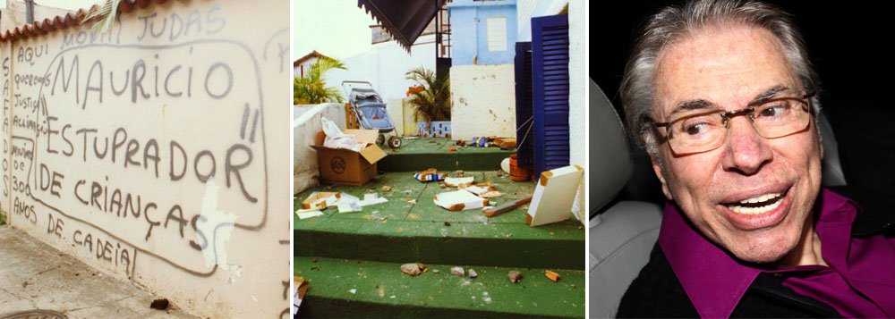 Emissora de Silvio Santos foi condenada e terá de pagar aos ex-proprietários da escola, Icushiro Shimada e Maria Aparecida Shimada, e ao ex-motorista Maurício Monteiro de Alvarenga por acusá-los indevidamente de abuso sexual contra crianças que lá estudava; as falsas acusações foram feitas em 1994 e o fato ficou nacionalmente conhecido como “o caso Escola Base”