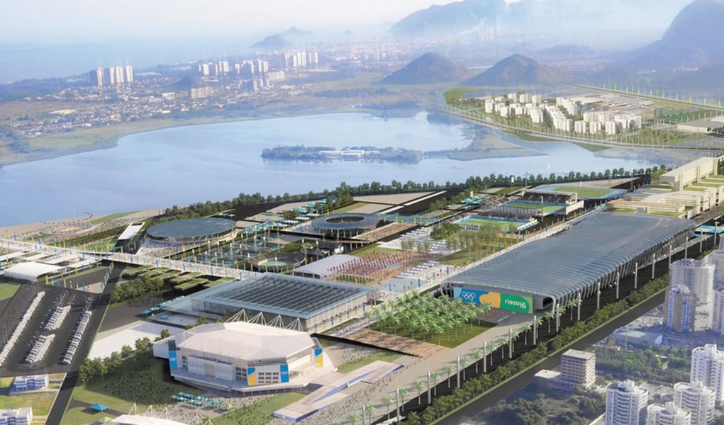 Cerca de 60% recursos partirão da iniciativa privada; números foram apresentados nesta quarta (16) pelos governos municipal, estadual do Rio e federal no Forte de Copacabana; a Matriz de Responsabilidades, que envolve projetos que não seriam feitos se não fosse as Olimpíadas, como os equipamentos esportivos, chegam a R$ 5,6 bilhões, sendo R$ 4,18 bilhões da iniciativa privada; somente de legado para a cidade, estão previstos investimentos de R$ 24,1 bilhões