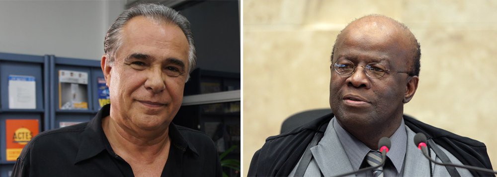 Presidente do Supremo Tribunal Federal será o primeiro entrevistado do jornalista Roberto D´Ávila em programa que estreia na madrugada de domingo na Globonews; D´Ávila está hoje no STF para falar com o ministro; será que anuncia candidatura?