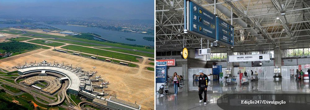 Leilão de concessão dos aeroportos, marcado para 22 de novembro, exigirá um lance mínimo de R$ 4,828 bilhões no caso do aeroporto fluminense, e de R$ 1,096 bilhão para o mineiro