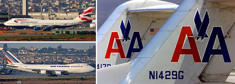 O governo está estudando uma revisão nas condições de participação de capital estrangeiro nas companhias aéreas, hoje restrita a 20% das ações da empresa; hoje, há três hipóteses em análise: uma aumenta o percentual para 49%, outra elimina totalmente a restrição à participação estrangeira e a terceira exige que dois terços dos votos no Conselho de Administração da empresa fiquem nas mãos de brasileiros