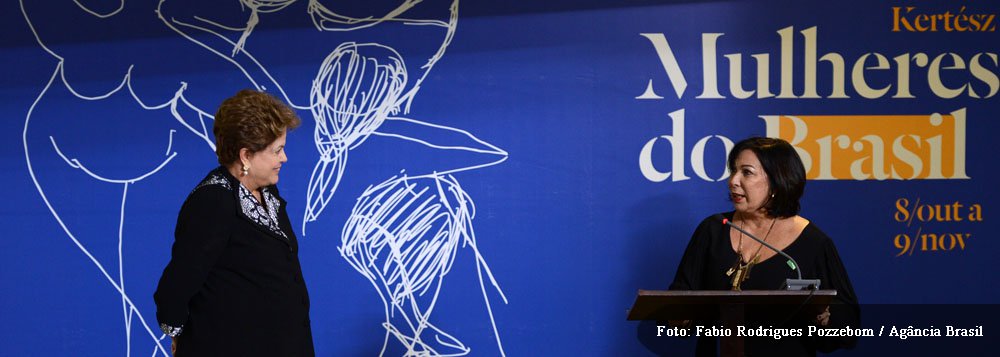 Num encontro apenas com empresárias mulheres, para ouvir a propostas e as necessidades do setor empresarial, a presidente Dilma Rousseff (PT) inaugurou, ainda, a exposição As Mulheres do Brasil, da artista plástica Eliana Kertész