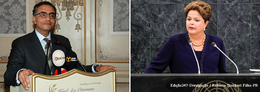 CEO da Corporação da Internet para Atribuição de Nomes e Números (Internet Corporation for Assigned Names and Numbers), Fadi Chehadé, convidou o Brasil para sediar um encontro mundial sobre governança na internet em 2014; segundo ele, Dilma Rousseff se tornou a liderança que o mundo precisava com seu discurso realizado na ONU contra espionagem: "ela falou por todos nós"; a presidenta anunciou neste domingo (6), em sua conta pessoal do Twitter, que enviou ao Congresso Nacional uma nova versão do Marco Civil da Internet em resposta à quebra de sigilo das conversas do governo pelos EUA