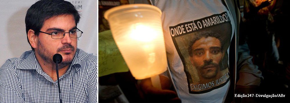 Segundo Rodrigo Constantino, "Amarildo virou uma abstração, que usam para atacar a polícia"; o economista protesta por nunca ter visto "um único evento beneficente organizado pela elite em prol dos policiais mortos em serviço" e questiona: "será que Amarildo era apenas ajudante de pedreiro mesmo?"