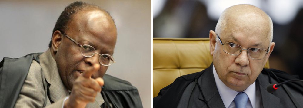 "Eu uso a palavra que bem entender", disse Joaquim Barbosa, em mais uma cena de descontrole no Supremo Tribunal Federal; confusão começou quando o presidente do STF acusou todo o plenário de fazer "chicana"; ministro Teori Zavascki questionou a palavra usada e Barbosa afirmou que conhece bem o vernáculo e pode falar o que quiser