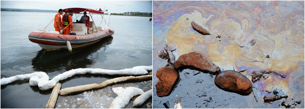 Avaliação é do superintendente de Fiscalização do Ibram Aldo Fernandes; especialista informou, porém, que a força-tarefa das autoridades com o objetivo de conter a mancha, retirar os resíduos e a capacidade de auto-restabelecimento do lago pode reduzir este prazo; lago foi tomado por uma mancha de óleo nesta quinta-feira; causas não foram concluídas