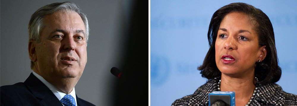 Reunião entre o ministro das Relações Exteriores com a conselheira de Segurança Nacional dos Estados Unidos será em Washington; objetivo é cobrar pessoalmente as explicações prometidas pelo presidente Barack Obama sobre as denúncias de espionagem à presidenta Dilma Rousseff, a assessores e cidadãos brasileiros