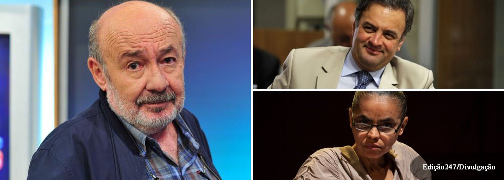 “Qualquer que seja a decisão do TSE sobre Marina e o rumo que Serra tomar daqui para frente (a não ser que Aécio jogue a toalha e se lance novamente candidato a governador de Minas), os dois já saem menores do que entraram nesta tumultuada disputa pré-eleitoral”, disse o colunista