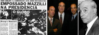 Em 1964, quando João Goulart foi deposto pelos militares, a Globo noticiou o golpe que lançou o Brasil nas trevas como a restauração da democracia; quase 50 anos depois, os Marinho pedem desculpas, como se aquele tivesse sido um erro meramente editorial; na verdade, foi uma aposta comercial, que permitiu à Globo se transformar num dos maiores grupos de mídia do mundo, contando com favores oficiais