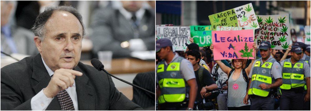 Senador do PDT vai relatar um projeto que regulamenta o uso recreativo, medicinal ou industrial da maconha; Cristovam Buarque (DF) pediu à Consultoria Legislativa estudo que informe como estão os processos de legalização em outros países; quais são os impactos econômicos e científicos; quais são os benefícios e custos; e se a liberação contribui para aumentar ou diminuir o consumo da droga