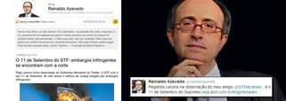Blogueiro de Veja.com, que ainda tenta convencer ministros do STF a atropelar o direito de defesa e as garantias constitucionais, compara a vitória parcial dos embargos infringentes à destruição das torres gêmeas, que deixou quase três mil mortos em Nova York; colunista se desespera ao prever que sua teoria, provavelmente, não será acolhida pela suprema corte