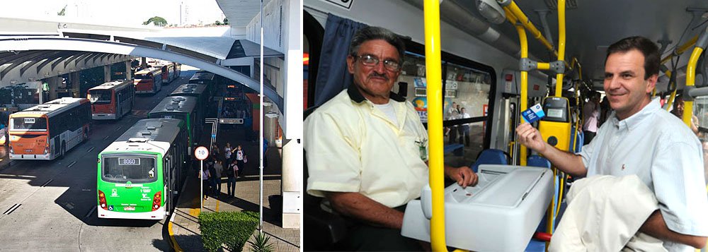 "O TCM não recomenda, O TCM determina. Ainda não tive acesso ao documento, mas vou aguardar o fim da auditoria para proceder ao rejuste. Aguardo que o tribunal faça o mais rápido possível. Se a auditoria disser que precisa até reduzir a passagem, a gente reduz", disse Eduardo Paes; prefeito anunciou no início de dezembro revisão do valor das tarifas para 2014, mas o TCMRJ divulgou nota contra a decisão, recomendando que ela seja evitada