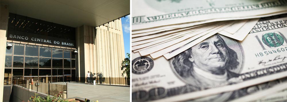 Banco Central fará ofertas diárias de swaps cambiais (venda de dólares no mercado futuro) no valor de US$ 500 milhões, até o fim do ano, para conter a valorização da moeda norte-americana, que ultrapassou a cotação de R$ 2,45 na véspera; instituição também vai fazer, uma vez por semana, leilões de venda direta de dólares das reservas, com compromisso de recompra futura; essas operações serão na faixa de US$ 1 bilhão