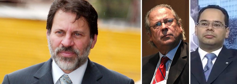 Ex-tesoureiro do PT, Delúbio Soares, é o primeiro petista a ter pedido de trabalho autorizado; ele deixará a prisão durante o dia para trabalhar na sede CUT em Brasília; na decisão, o juiz Bruno Ribeiro, da Vara de Execuções Penais, validou a proposta de emprego e entendeu que o trabalho externo é fundamental para ressocialização do condenado; Delúbio está preso na Penitenciária da Papuda; ele foi condenado a seis anos e oito meses de prisão na Ação Penal 470; falta agora julgar pedido de José Dirceu