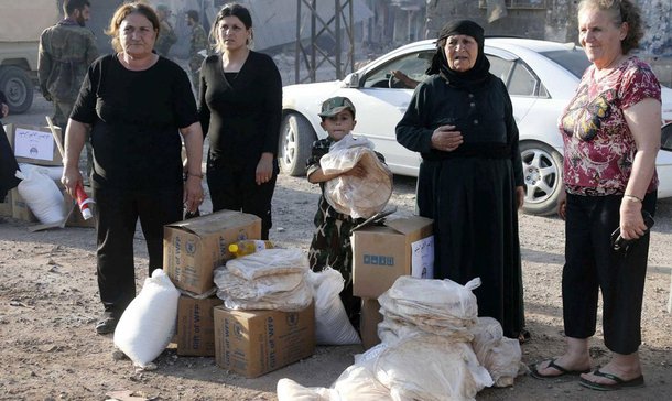 O primeiro voo humanitário da Organização das Nações Unidas (ONU) para a Síria partiu hoje (15) do Iraque, depois de ter sido adiado várias vezes por causa do mau tempo; avião decolou do aeroporto de Erbil, na região autônoma do Curdistão, no Norte do Iraque, rumo a Qamishli, área de maioria curda no Noroeste da Síria