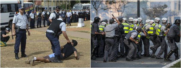 Todas as 50 pessoas detidas durante os protestos da capital neste sábado, 7 de setembro, já foram liberadas, segundo informou a Secretaria de Segurança Pública do Distrito Federal neste domingo; entre os detidos – principalmente por desacato ou depredação ao patrimônio público – estavam 15 menores de idade