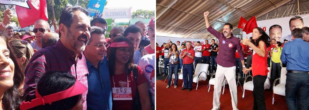 Em vídeo exibido na convenção que oficializou a chapa do governador Agnelo Queiroz, com o deputado Tadeu Filipelli como vice, e o deputado Geraldo Magela (PT) para o Senado, o ex-presidente Lula defendeu sua reeleição e disse que é preciso dar continuidade ao projeto que "moralizou a política da capital federal"