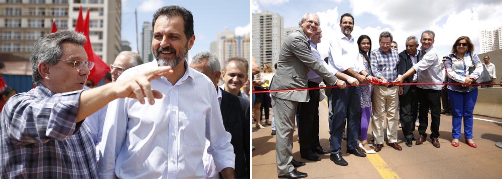 Condutores que trafegam pelas avenidas Araucárias e Araçá, em Águas Claras, contam com dois novos viadutos que facilitam o acesso à Estrada Parque Taguatinga (EPTG); "Com esses viadutos, reduziremos o tempo de deslocamento das pessoas e melhoraremos a qualidade de vida. Essa obra é uma intervenção importante e dará muito mais agilidade ao nosso trânsito", frisou o governador Agnelo Queiroz