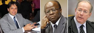 Decano teria dito que votaria em apenas cinco minutos, mas foi impedido por Joaquim Barbosa; informação é do jornalista Felipe Recondo, que, recentemente, foi agredido pelo presidente do STF; ao final da sessão desta quinta-feira 12, após o longo voto do ministro Marco Aurélio Mello, o relator da Ação Penal 470 afirmou: "O ministro Celso de Mello disse que já tem seu voto pronto, mas como três ministros já se ausentaram por conta da sessão no TSE, declaro esta sessão encerrada"; curiosamente, o mesmo Barbosa acusou, recentemente, o revisor Ricardo Lewandowski de fazer "chicana" no julgamento, ou seja, agir de forma para que o caso fosse prolongado