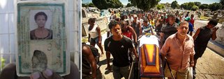 Policiais da 29ª Delegacia Policial (Madureira) fazem reconstituição da morte da auxiliar de serviços gerais Claudia da Silva Ferreira, que morreu em consequência de bala perdida durante ação de policiais do 9º Batalhão (Rocha Miranda), no Morro da Congonha, na zona norte da cidade