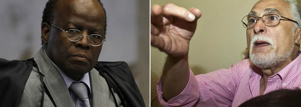 Depois disso, José Genoino será submetido a novos exames; decisão de Joaquim Barbosa sobre Roberto Jefferson ainda não foi anunciada