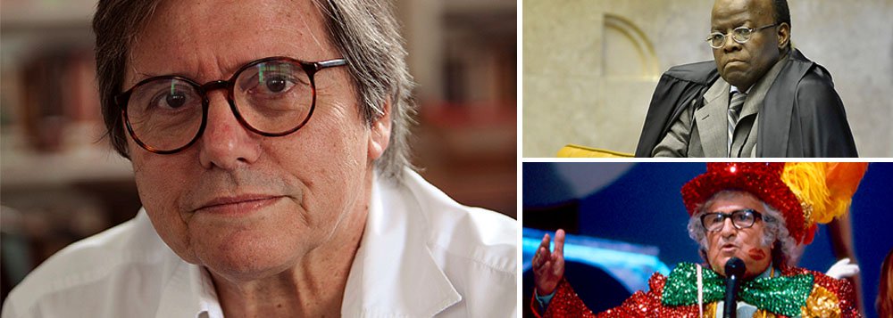 Colunista da Istoé Paulo Moreira Leite diz que Joaquim Barbosa reclama de críticas de Lula mas já definiu STF como "maioria de circunstância" que decide com "argumentos pífios"; segundo ele, a Corte, em sua fase atual, poderia aprender uma nova versão da lição do velho Abelardo Chacrinha, que dizia que quem não comunica se estrumbica; ou “quem comunica também se estrumbica”