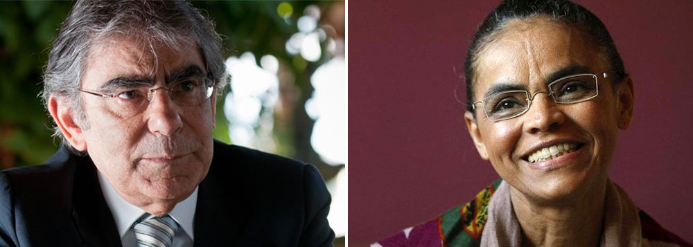 Ex-senadora e presidenciável pelo Rede Sustentabilidade pretende concorrer ao lado do ex-presidente do STF, que tem dado uma espécie de consultoria informal para criação do partido; sergipano, ele abriria caminho no Nordeste, mas migração de juízes para a política é sempre polêmica