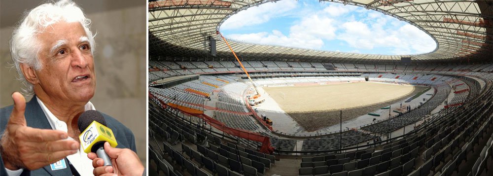 Cartunista torce para que essa edição da Copa no Brasil seja bem diferente do Mundial de 1950, e espante da memória o sentimento de frustração pelo título não conquistado pela seleção brasileira naquela ocasião; para ele, os 12 estádios construídos têm uma importância imaterial, que transcende o futebol, por dar oportunidades à criatividade do povo brasileiro 