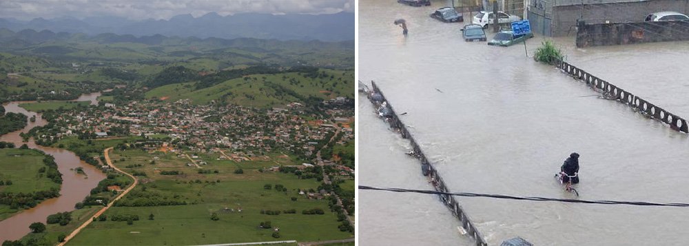 Os municípios de São João de Meriti, na Baixada Fluminense, e Bom Jesus do Itabapoana, no noroeste do estado, estão em alerta máximo devido ao aumento do nível de rios que cortam essas cidades; que já atingiram 80% do nível de transbordamento