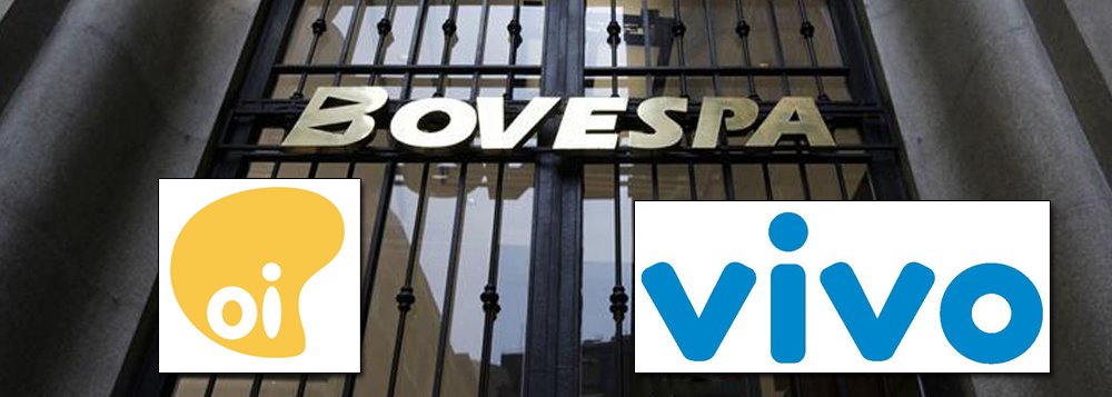 Papeis subiam 10% na BM&amp;FBovespa com a expectativa de menor competição no mercado de telefonia celular, já marcado pela má qualidade dos serviços; Vivo pretende comprar a TIM e fatiá-la com seus concorrentes Claro e Oi