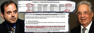 Área onde está o poço de Libra já havia sido leiloada no passado, quando a Agência Nacional do Petróleo era comandada por David Zylbertajn, genro do ex-presidente FHC; bônus de assinatura foi irrisório; "era tão barato que, mesmo com esse preço, a Agip arrematou a área por R$ 134 milhões, ágio de 53.564%", diz o texto de Fernando Brito