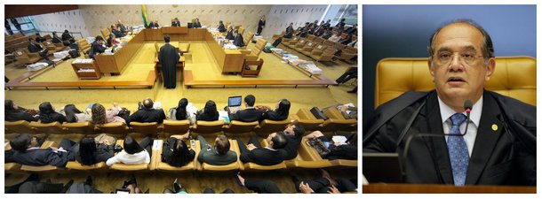 Ministro do STF votou hoje (18) pela anulação do Decreto Legislativo 1.361/13, aprovado para derrubar a resolução da Justiça Eleitoral que mudou a composição de 13 bancadas estaduais na Câmara dos Deputados; Gilmar Mendes é relator de cinco ações que contestam a mudança; ele defendeu a resolução do TSE por entender que a Corte tem poderes para promover a atualização do número de cadeiras