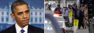 "As vítimas são patriotas, conhecem o perigo de estar em funções no estrangeiro, mas hoje foram confrontados com uma violência inimaginável, que não esperavam encontrar aqui", disse o presidente americano Barack Obama. "Disse claramente à minha equipe que quero um inquérito sem erros", acrescentou Obama, adiantando que tudo será feito "para que aquele ou aqueles que cometeram esse ato covarde prestem contas"
