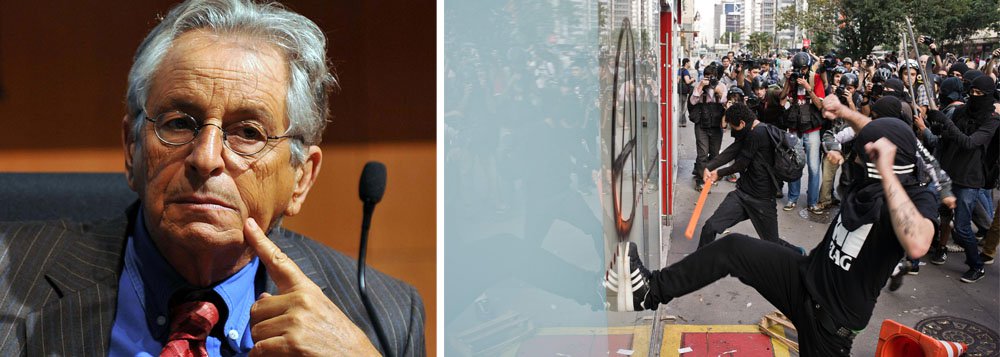 Jornalista Fernando Gabeira teme que atos de vandalismo no 7 de setembro tenham jogado a pá de cal nas manifestações de junho