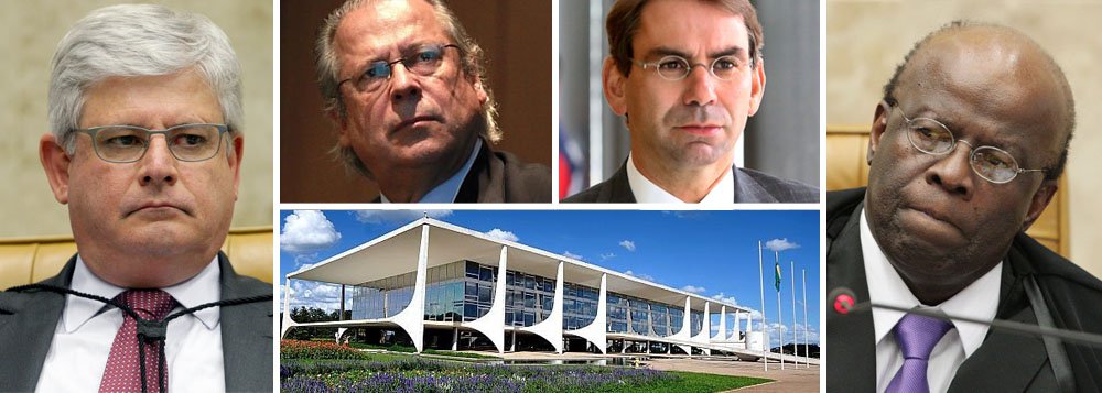 Procurador-geral da República deu parecer contrário ao pedido apresentado pela promotora Márcia Milhomens Corrêa para a quebra de sigilo do presídio da Papuda; requerimento incluía coordenadas até do Palácio do Planalto e do STF; "há um excesso sem justificativas plausíveis e uma pretensão totalmente desarrazoada", justificou Rodrigo Janot, sobre o pedido que, segundo a própria promotora, foi baseado em denúncia secreta; advogado de José Dirceu, José Luís Oliveira Lima diz que posição da PGR é a "demonstração cabal" de que o pedido não tinha "fundamento" e que "não resta mais como adiar" a decisão sobre o trabalho externo de seu cliente; parecer será encaminhado ao ministro Joaquim Barbosa, que decidirá se põe fim à perseguição a Dirceu; confira a íntegra da posição de Janot
