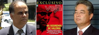 Justiça Federal de Brasília julgou que o caso estava prescrito; segundo Marcos Valério, operador do chamado "mensalão", ele teria sido ameaçado de morte por Paulo Okamotto, amigo do ex-presidente Lula e diretor de seu instituto, caso revelasse o esquema; "Transcorridos mais de sete anos da data da suposta ocorrência dos fatos investigados até a presente data, forçoso o reconhecimento da extinção da pretensão punitiva estatal", afirmou a juíza substituta Pollyanna Kelly Martins Alves, da 12ª Vara Federal do DF; caso foi objeto de capa de Veja, que pretendia implicar Lula no escândalo