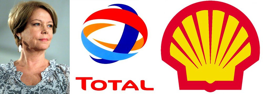 A anglo-holandesa Shell é uma das maiores empresas do mundo, com receitas anuais de US$ 555 bilhões, a francesa Total é também uma potência, mas, segundo a colunista Eliane Cantanhêde, os grandalhões não entraram no leilão; na verdade, fora mesmo, ficaram empresas americanas
