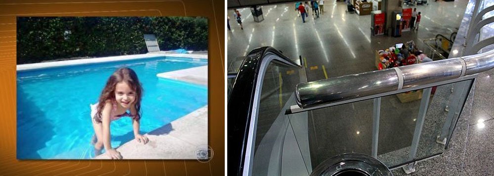 A menina argentina Camila Palacios, de 3 anos, que caiu de uma altura de 5 metros no Aeroporto Internacional do Rio de Janeiro Antonio Carlos Jobim/Galeão em 4 de janeiro, recebeu alta; ela estava internada há uma semana no Hospital Municipal Miguel Couto, na zona sul da cidade; a informação é da Secretaria Municipal de Saúde