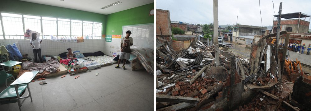 Chega a 2.563 o número de famílias afetadas pelas chuvas na Baixada Fluminense, região metropolitana do Rio, que estão recebendo atendimento dos órgãos de assistência social de seus municípios; de acordo com balanço divulgado pela Secretaria Estadual de Assistência Social e Direitos Humanos, a maior parte das famílias desalojadas por causa das chuvas já retornou às suas casas ou foi para a residência de parentes ou amigos
