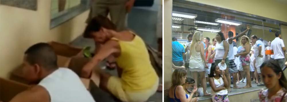 "Atendimento ao público na virada do ano e no dia primeiro de janeiro foi inaceitável" na 12ª Delegacia de Polícia de Copacabana, justificou em nota a chefe de Polícia Civil, delegada Martha Rocha; imagens veiculadas pela imprensa mostram pessoas procurando documentos e outros pertences que estavam em caixas de papelão, no chão da delegacia