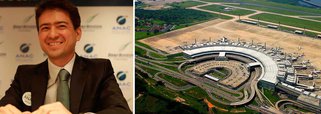 "Vamos tratar o aeroporto do Galeão como se fosse a nossa casa"; a declaração é do presidente da Odebrecht Transportes, Paulo Cesena, após o consórcio Aeroportos do Futuro, formado pelas empresas Odebrecht e Changi (Cingapura), vencer o leilão do Galeão com uma proposta de R$ 19 bilhões, o que representou um ágio de 293%