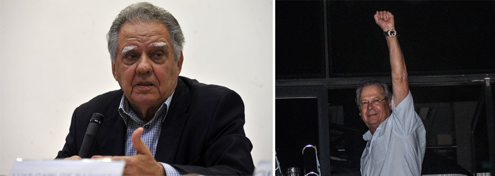 Em mensagem ao ex-ministro, cineasta e fotógrafo brasileiro diz que imagem de José Dirceu de punhos erguidos, junto com Genoino, "vai ficar para a HISTÓRIA"; "temos certeza de que vamos vivenciar esta etapa de episódios sórdidos e sairmos todos engrandecidos", escreve