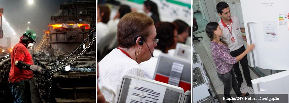 Eis o retrato da "crise" no Brasil: criação de empregos formais no mês de setembro teve o melhor resultado desde abril, segundo dados do Cadastro Geral de Empregados e Desempregados (Caged) divulgados nesta tarde; saldo do mês passado, segundo consecutivo de crescimento, foi também o melhor para o período dos últimos três anos; de janeiro a setembro, houve ainda aumento real de 2,2% nos salários de admissão