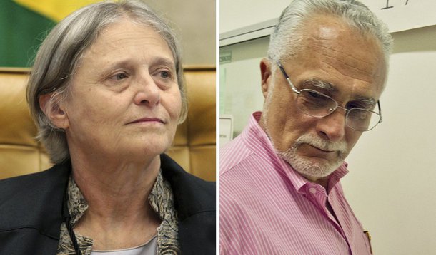 Pedido para que o ex-presidente do PT fosse examinado por uma junta médica foi da procuradora-geral da República em exercício, Ela Wiecko, que avalia que o estado de saúde de Genoino pode tornar "inviável o cumprimento da pena com garantia de dignidade e integridade física" do condenado; ministro Joaquim Barbosa aguarda laudo para responder pedido da defesa sobre prisão domiciliar