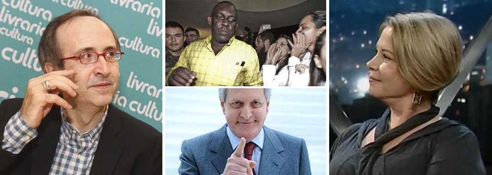 Não foi por explosão espontânea que os médicos cearenses chamaram seus colegas cubanos de "escravos, escravos!"; o ódio, a violência e o preconceito demonstrados na noite da segunda-feira 26 foram atitudes disseminadas, a partir do conforto das redações da mídia tradicional, por três colunistas: Reinaldo Azedo, Eliane Cantanhêde e Augusto Nunes; assim como não existiria o nazismo sem o Mein Kampf, de Hitler, o corredor polonês de Fortaleza não ocorreria sem os jornalistas que gravaram no imaginário dos médicos o rebaixamento completo dos cubanos (Foto: Sheila Lopes) Não foi por explosão espontânea que os médicos cearenses chamaram seus colegas cubanos de "escravos, escravos!"; o ódio, a violência e o preconceito demonstrados na noite da segunda-feira 26 foram atitudes disseminadas, a partir do conforto das redações da mídia tradicional, por três colunistas: Reinaldo Azedo, Eliane Cantanhêde e Augusto Nunes; assim como não existiria o nazismo sem o Mein Kampf, de Hitler, o corredor polonês de Fortaleza não ocorreria sem os jornalistas que gravaram no imaginário dos médicos o rebaixamento completo dos cubanos